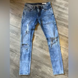 BLANK NYC  Distressed Skinny Jeans Size 25